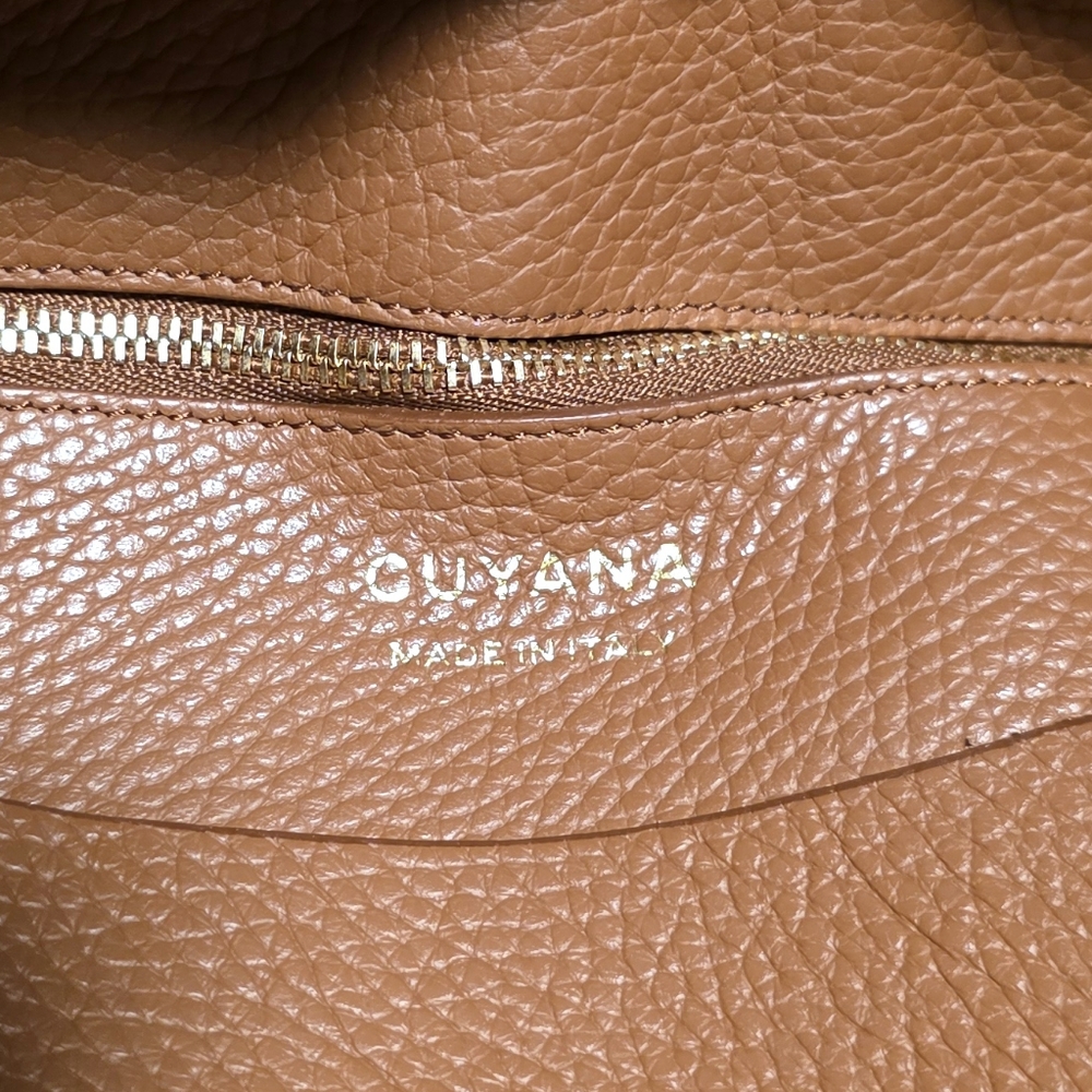 Cuyana Leather Backpack 2.0 in Caramel - Picture 8 of 9